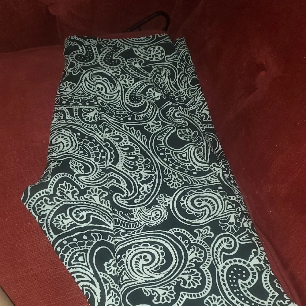 Black and White Paisley Blanket - Picture 2 of 6